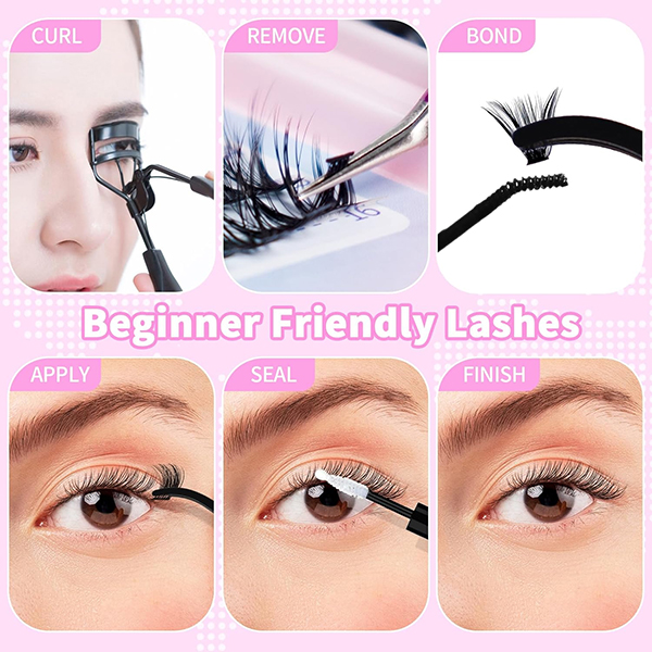 Whole Kit Long Lasting DIY lashes Kit 