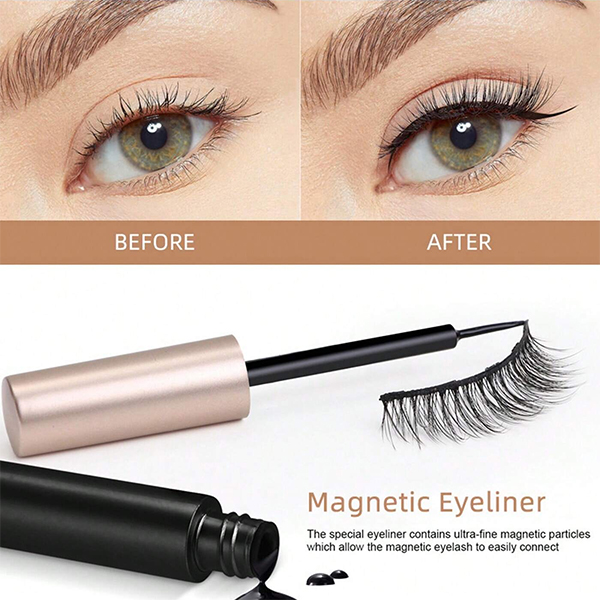 magnetic eyeliner lashes set 
